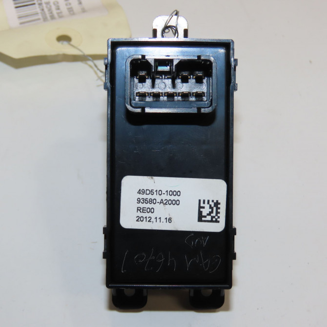 Commande lève-glace porte avant droite occasion KIA CEE D II Phase 1 BREAK 09-2012->12-2015 93580A2000WK 2