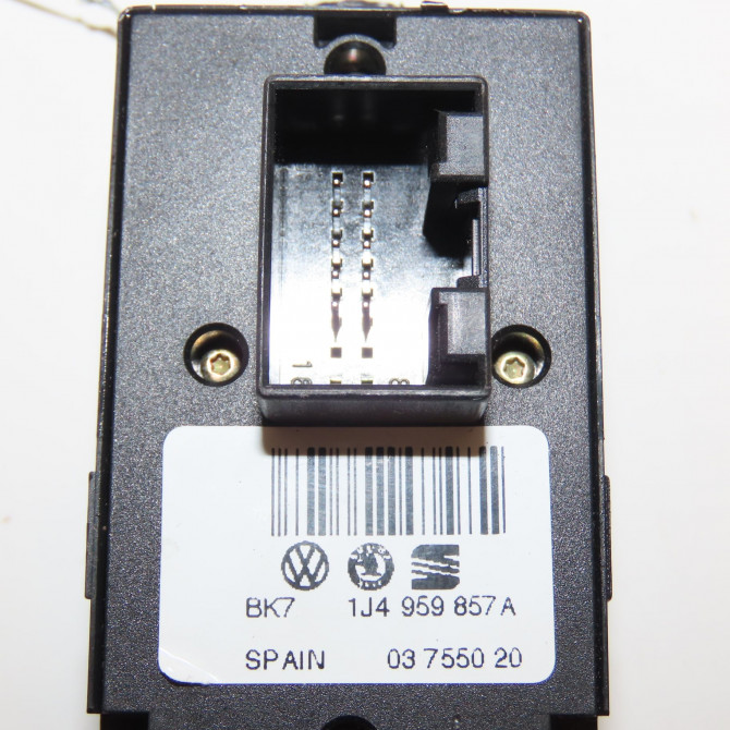 Commande lève-glace porte avant gauche occasion SKODA OCTAVIA I Phase 1 04-1995->04-1999 1.9 TDI 90ch 1J4959857C 3