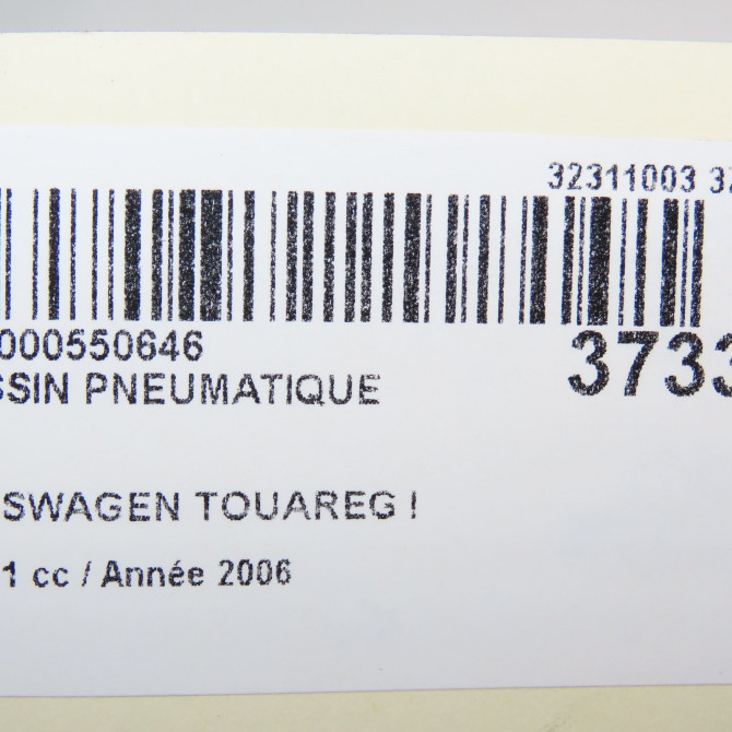 occasion VOLKSWAGEN TOUAREG I Phase 1 11-2002->12-2006 2.5 TDI 175ch 7