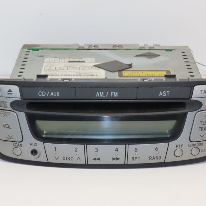 Autoradio occasion TOYOTA AYGO I Phase 2 01-2009->06-2012 1.0 VVTI 861200H010EX 1