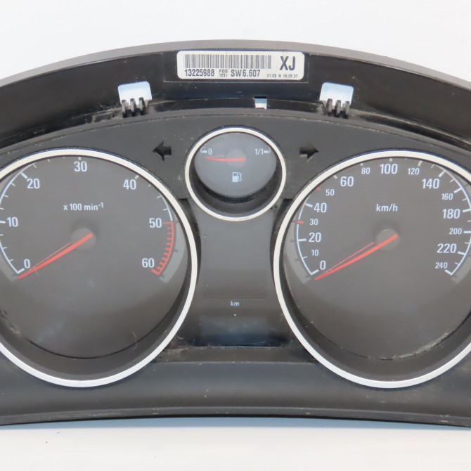 Compteur occasion OPEL ASTRA III Phase 2 01-2007->04-2011 1.9CDTI 120ch 13267565 1