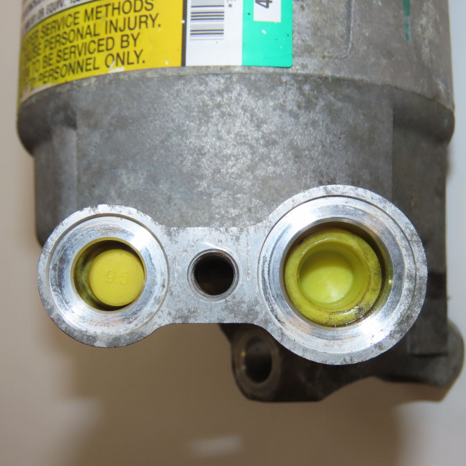 Compresseur air conditionne occasion OPEL ASTRA III Phase 2 01-2007->04-2011 1.9CDTI 120ch 93168623 4