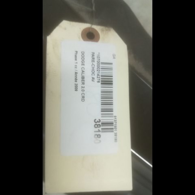 Pare-choc avant occasion DODGE CALIBER Phase 1 06-2006->... 2.0 CRD 5183394AC 6