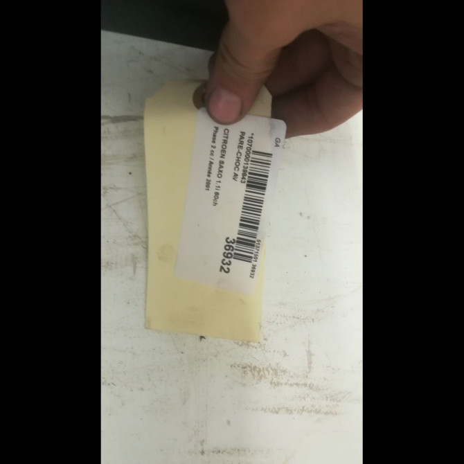 Pare-choc avant occasion CITROEN SAXO Phase 2 09-1999->12-2004 1.1i 60ch 7401Q8 4