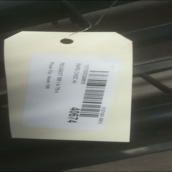 Pare-choc avant occasion PEUGEOT 306 Phase 1 09-1994->03-1997 1.4i 75ch 740196 2