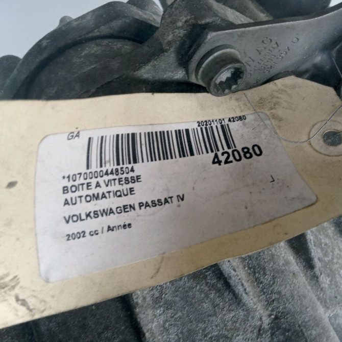 Boîte à vitesse automatique occasion VOLKSWAGEN PASSAT IV Phase 2 10-2000->03-2005 1V300051FX 6