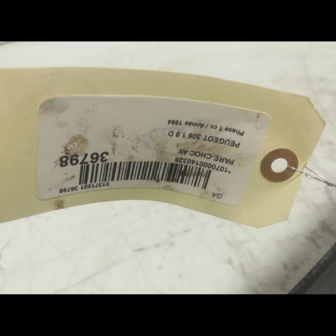 Pare-choc avant occasion PEUGEOT 306 Phase 1 09-1994->03-1997 1.9 D 740196 4