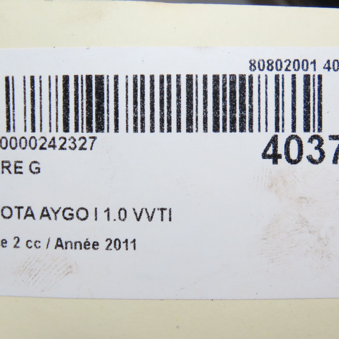 Phare gauche occasion TOYOTA AYGO I Phase 2 01-2009->06-2012 1.0 VVTI 811700H011 5