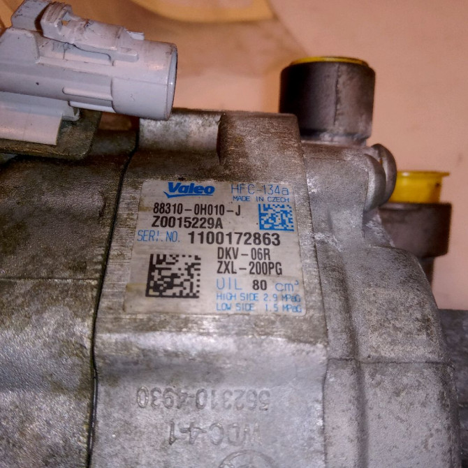 Compresseur air conditionne occasion TOYOTA AYGO I Phase 2 01-2009->06-2012 1.0 VVTI 883100H010 5