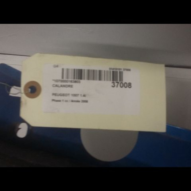 Calandre occasion PEUGEOT 1007 Phase 1 04-2005->12-2010 1.4i 7804R7 2