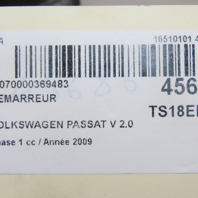 Démarreur occasion  2Z911023R 7