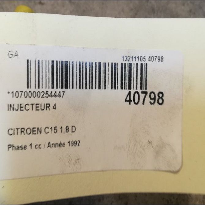 occasion CITROEN C15 Phase 1 07-1987->06-1996 1.8 D 198441 3