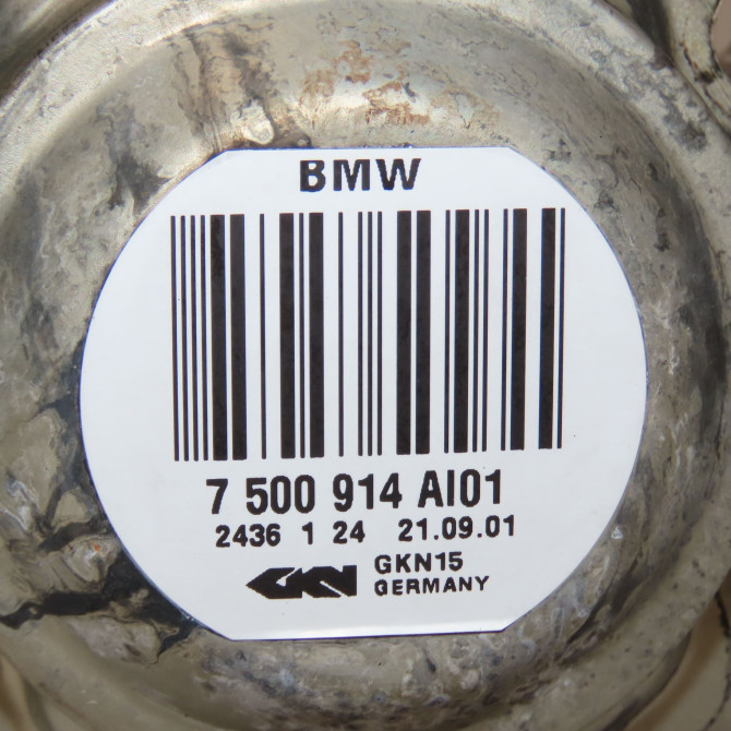 Transmission arrière gauche occasion B.M.W. X5 I Phase 1 04-2000->12-2006 3.0d 218ch 33207500915 5