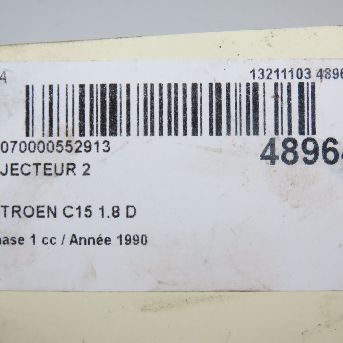 occasion CITROEN C15 Phase 1 07-1987->06-1996 1.8 D 198441 4