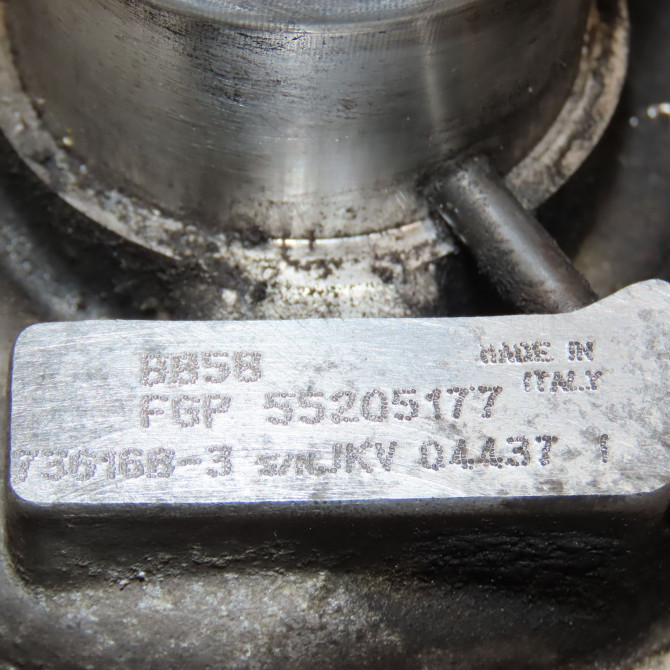 Turbo occasion FIAT MULTIPLA Phase 2 09-2004->04-2010 1.9 DT MULTIJET 120ch 55214061 6