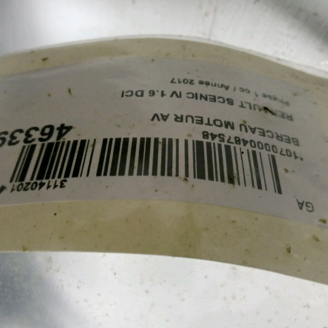 Berceau moteur avant occasion RENAULT SCENIC IV Phase 1 04-1995->04-1999 1.6 DCI 130ch 544014742R 2