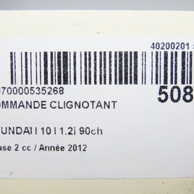 Commande clignotant occasion HYUNDAI I 10 I Phase 1 04-1995->04-1999 1.2i 90ch 5
