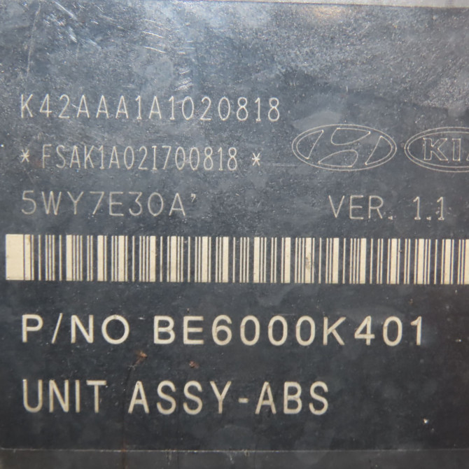 Unité hydraulique ABS occasion HYUNDAI I 10 I Phase 1 04-1995->04-1999 1.2i 90ch 589100X550 5