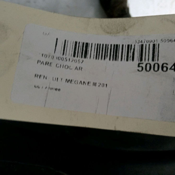 Pare-choc arrière occasion RENAULT MEGANE III Phase 1 04-1995->04-1999 1.5 DCI 110ch 850B29417R 4