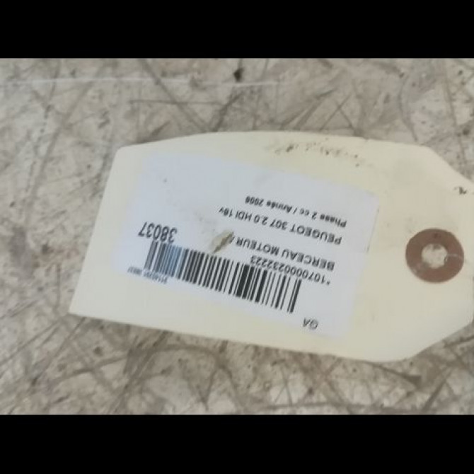 Berceau moteur avant occasion PEUGEOT 307 Phase 2 06-2005->03-2008 2.0 HDI 16v 136ch 3502FJ 2