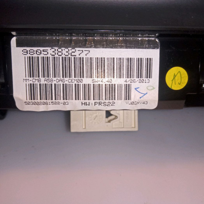 Compteur occasion CITROEN C3 PICASSO Phase 2 09-2012->... 1.4 VTI 95ch 1614344380 5