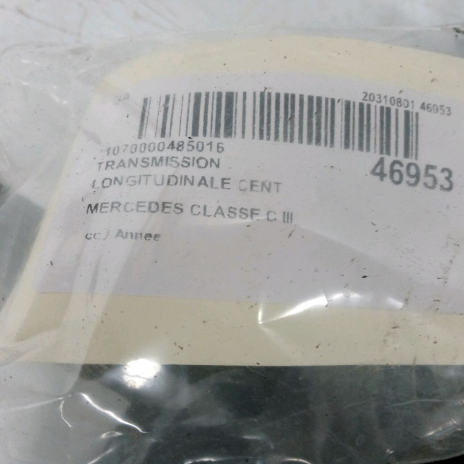 Transmission longitudinale cent occasion MERCEDES CLASSE C III 2