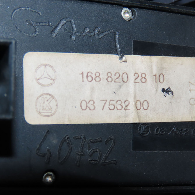 Commande lève-glace porte avant gauche occasion MERCEDES CLASSE A I Phase 1 01-1998->03-2001 A 170 CDI 4