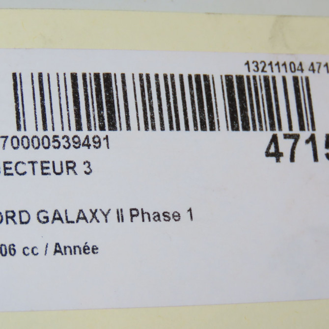 occasion FORD GALAXY II Phase 1 06-2006->03-2010 4