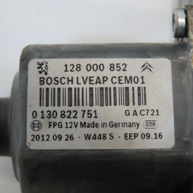 Mecanisme+moteur leve-glace arg occasion CITROEN C5 II Phase 1 04-2008->... 9675915280 4