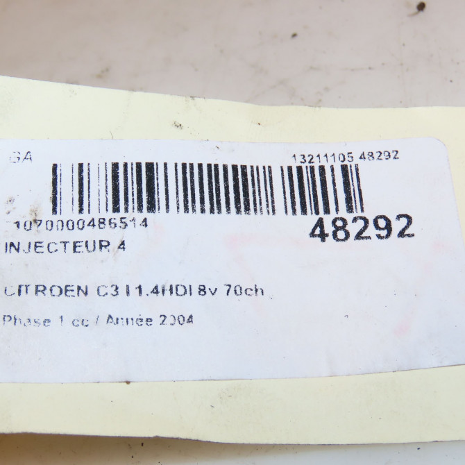 occasion CITROEN C3 I Phase 1 04-2002->10-2005 1.4HDI 8v 70ch 1980E7 3