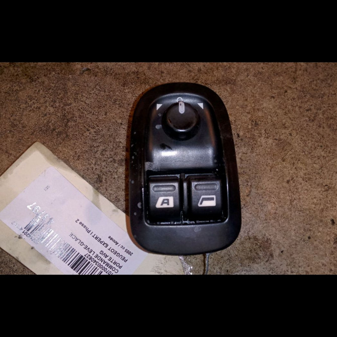 Commande lève-glace porte avant gauche occasion PEUGEOT EXPERT I Phase 2 01-2004->12-2006 6554WH 1