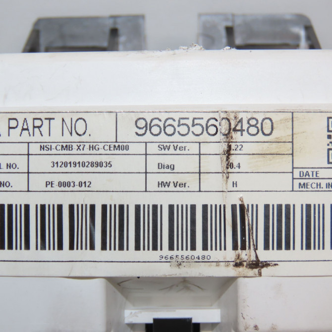 Compteur occasion CITROEN C5 II Phase 1 04-2008->... 1.6 HDi 16v 110ch 9809867480 4