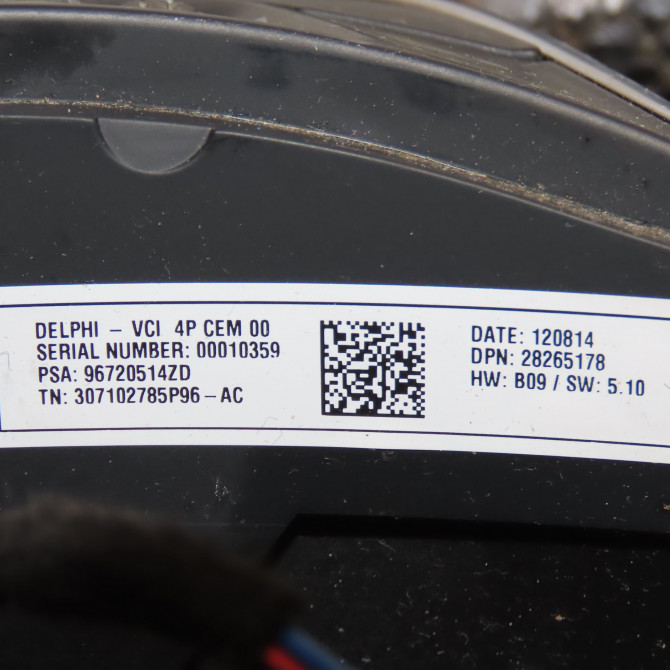 Volant de direction occasion CITROEN C4 II Phase 1 10-2010->01-2015 1.6 HDI 90ch 98039712ZD 5