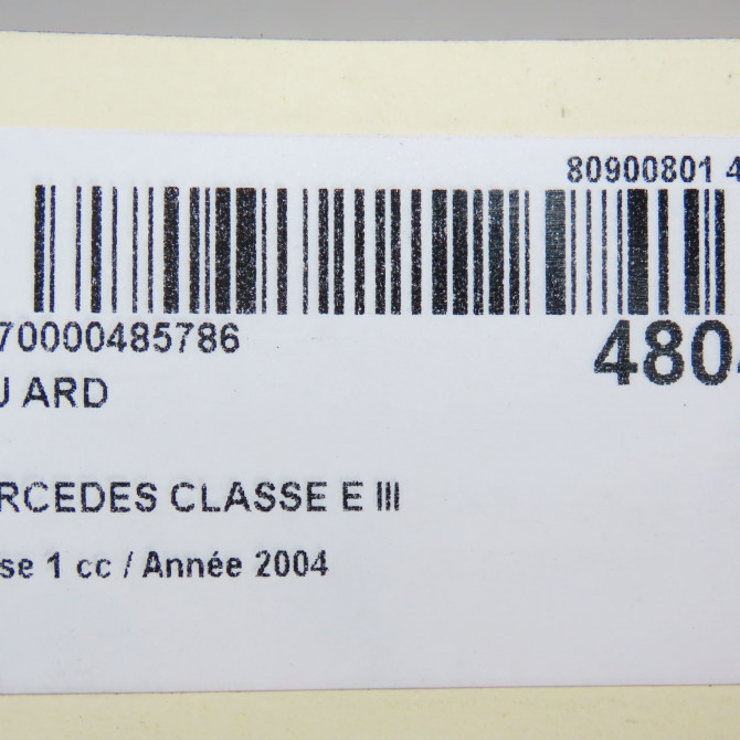 Feu arrière droit occasion MERCEDES CLASSE E III Phase 1 03-2002->06-2006 E270 CDI 177ch 2118201664 5