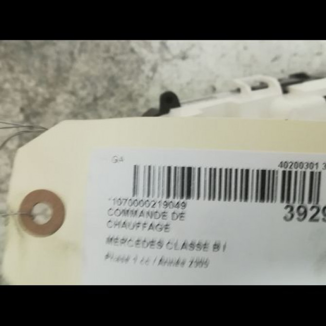Commande de chauffage occasion MERCEDES CLASSE B I Phase 1 06-2005->04-2008 B200CDI 140ch 1699001400 3