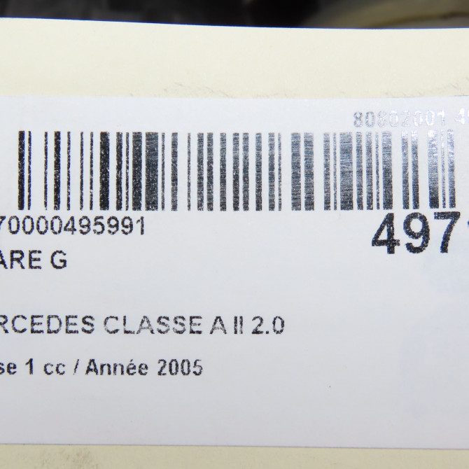 Phare gauche occasion MERCEDES CLASSE A II Phase 1 12-2004->04-2008 2.0 CDI 16v 110ch 1698200761 5