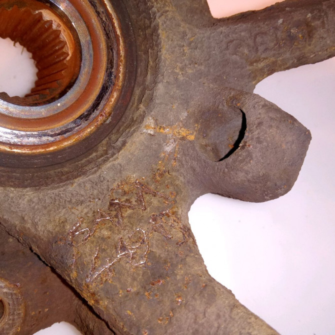 Moyeu avg occasion RENAULT CLIO CAMPUS II Phase 1 07-2006->07-2009 1.5 DCI 65ch 402027463R 3