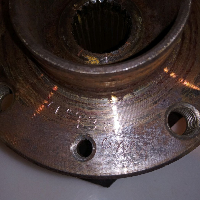 Moyeu avg occasion RENAULT CLIO II Phase 2 06-2001->07-2006 1.5 DCI 80ch 402027463R 3