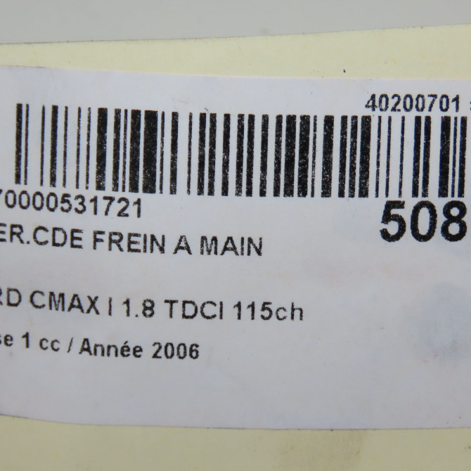 Interrupteur commande de frein a main occasion FORD CMAX I Phase 1 09-2003->03-2007 1.8 TDCI 115ch 5