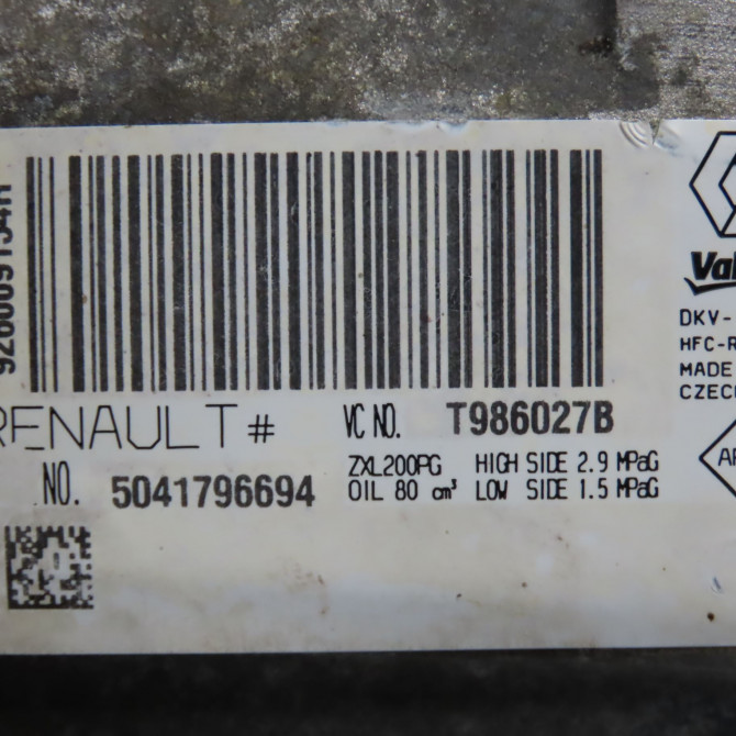 Compresseur air conditionne occasion DACIA SANDERO II Phase 1 10-2012->... 1.5 DCI 90ch 926009154R 5