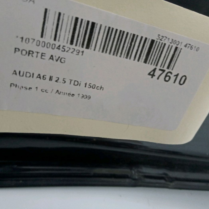 Porte avant gauche occasion AUDI A6 II Phase 1 06-1997->07-2001 2.5 TDi 150ch 4B0831051D 3