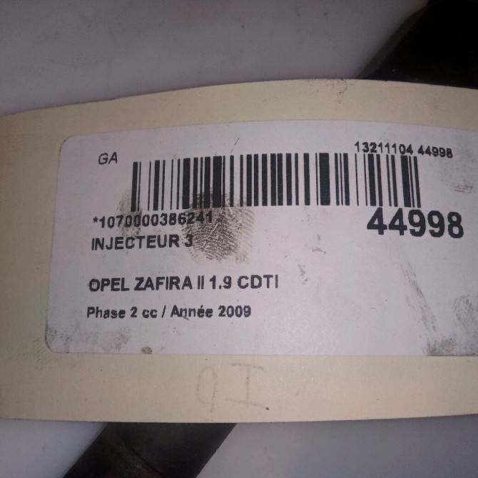 occasion OPEL ZAFIRA II Phase 2 01-2008->12-2014 1.9 CDTI 100ch 4