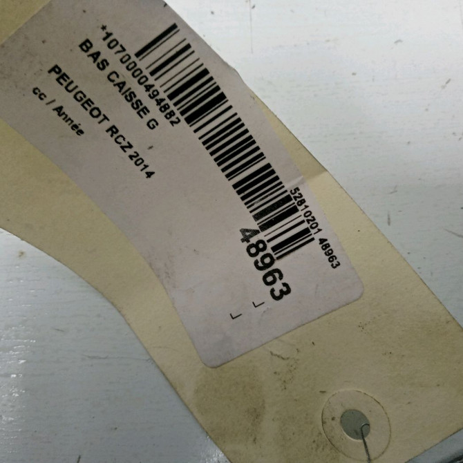 Bas caisse g occasion PEUGEOT RCZ 7009Q9 3