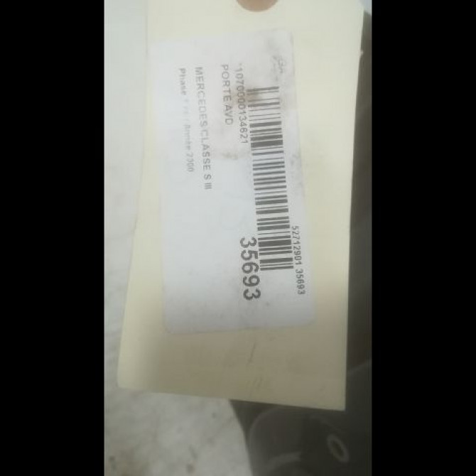 Porte avant droite occasion MERCEDES CLASSE S III Phase 1 10-1998->09-2005 S600 367ch 220720020528 3