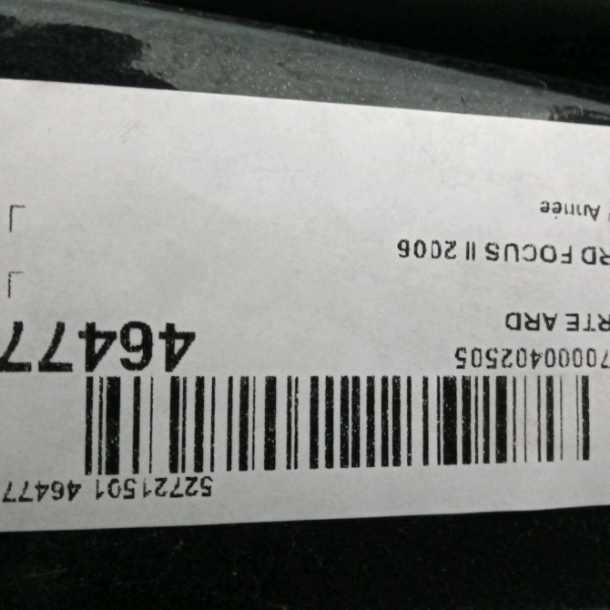 Porte arrière droite occasion FORD FOCUS II Phase 1 09-2004->12-2007 1.6 TI-VCT 1505762 3