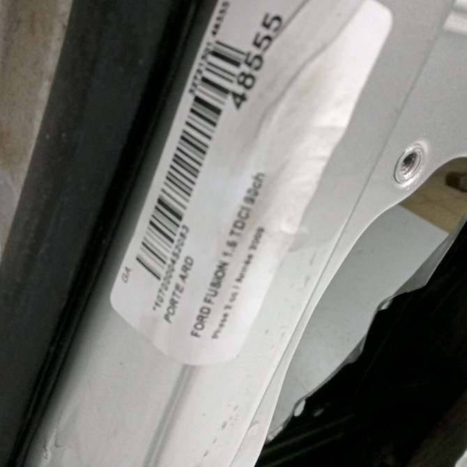 Porte arrière droite occasion FORD FUSION Phase 2 10-2005->09-2011 1.6 TDCI 90ch 1692555 3