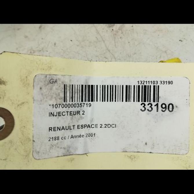 occasion RENAULT ESPACE III Phase 1 12-1996->09-2002 2.2 DCI 115ch 5