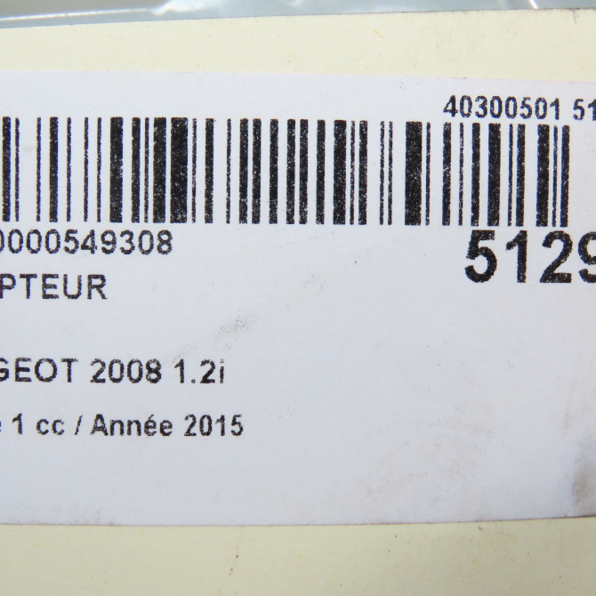 Compteur occasion PEUGEOT 2008 Phase 1 01-2013->... 1.2i PURETECH 110ch 9822703680 7