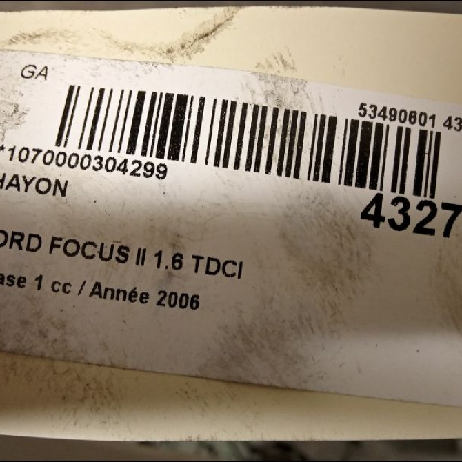 Hayon occasion FORD FOCUS II Phase 1 09-2004->12-2007 1.6 TDCI 110ch 1487316 3