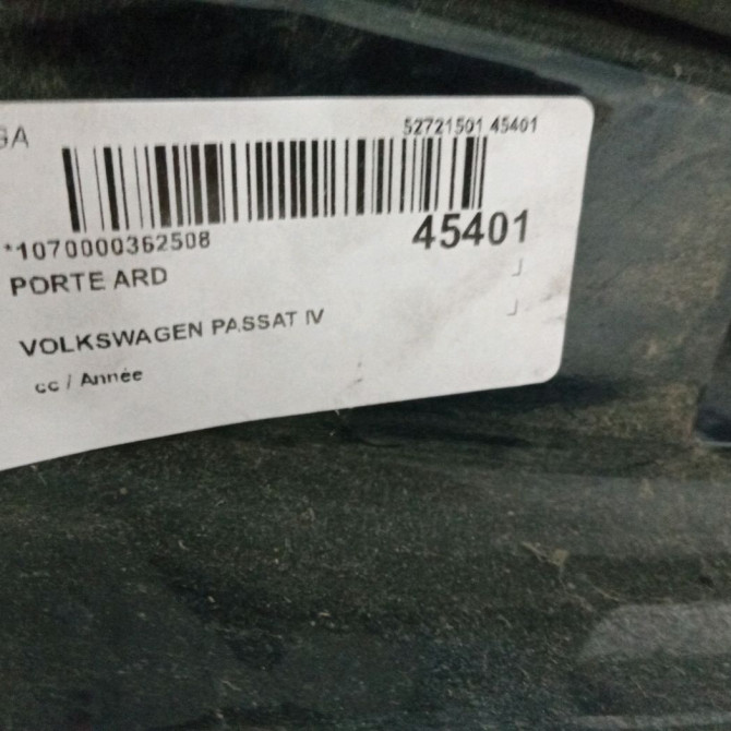 Porte arrière droite occasion 3